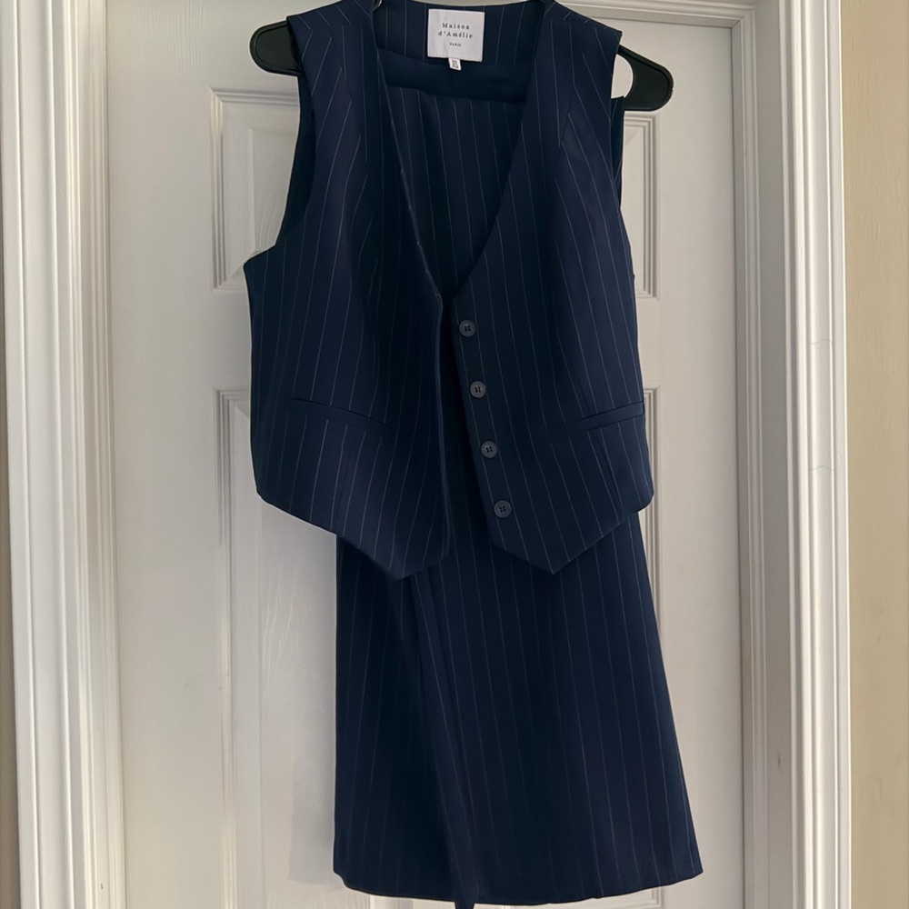 Universal Thread Navy Striped Dress